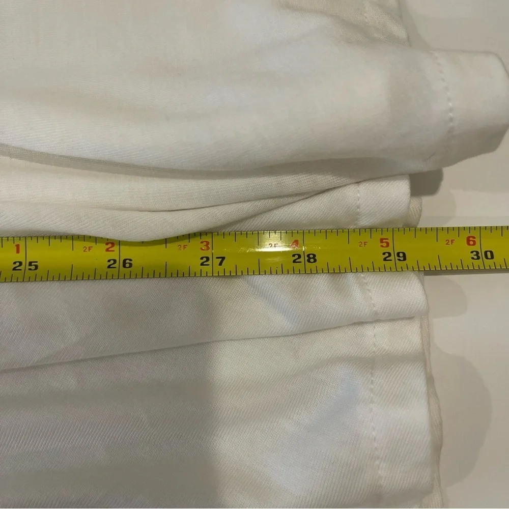 J Crew Side Ruched Peplum Top White T Shirt Dress